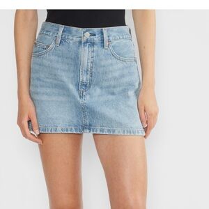 Denim Forum The '90s Ricci Denim Skirt